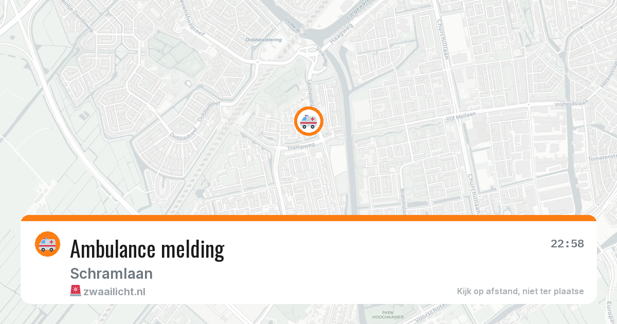 Ambulance melding — 4 mei 2026