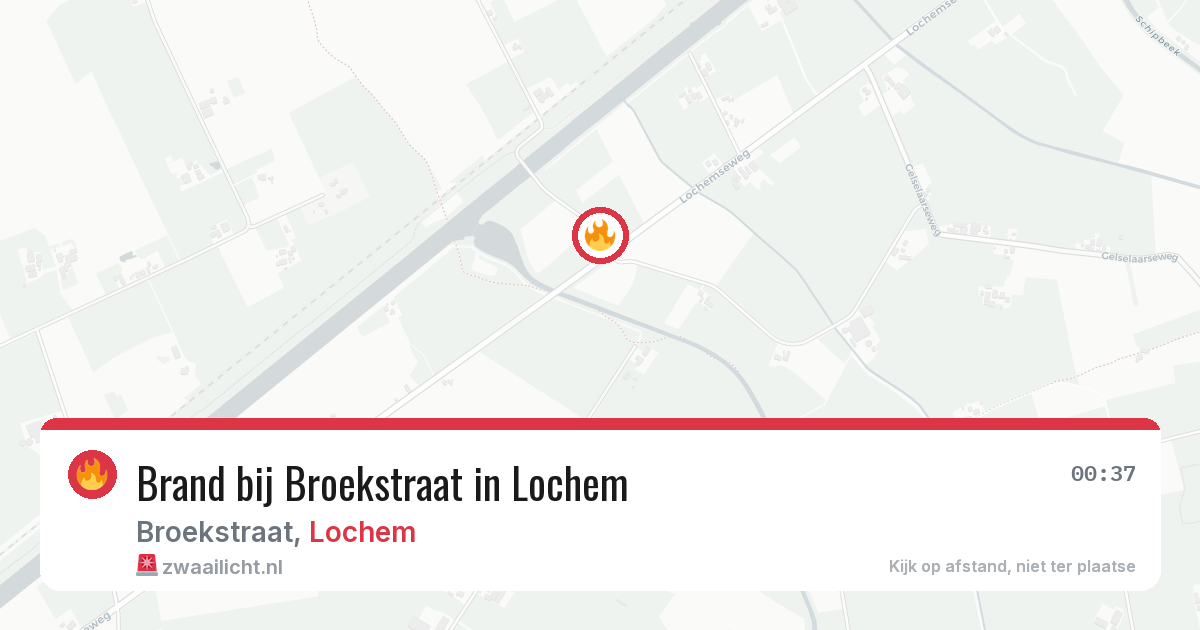Brand bij Broekstraat in Lochem — 31 jul 2026