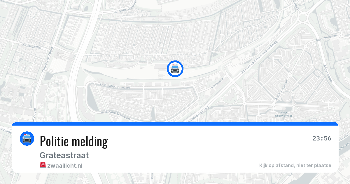 Politie melding — 8 jul 2026
