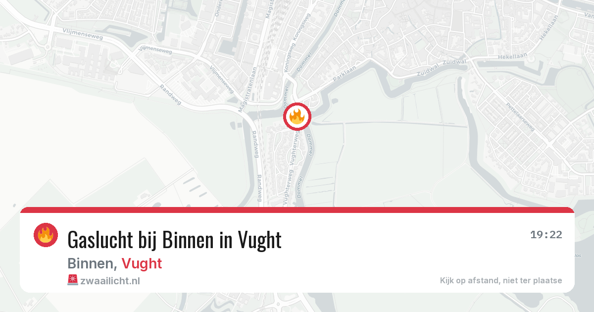 Gaslucht bij Binnen in Vught — 3 mei 2026