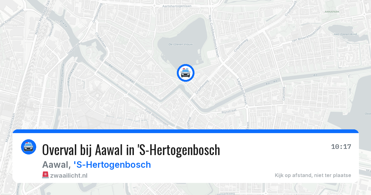Overval bij Aawal in 'S-Hertogenbosch — 25 jun 2026