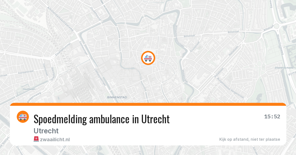 Spoedmelding ambulance in Utrecht — 6 feb 2026