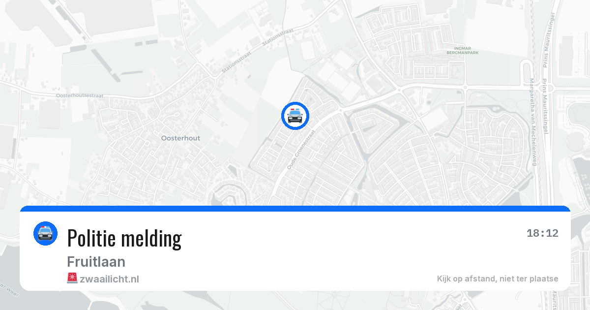 Politie melding — 27 mei 2026