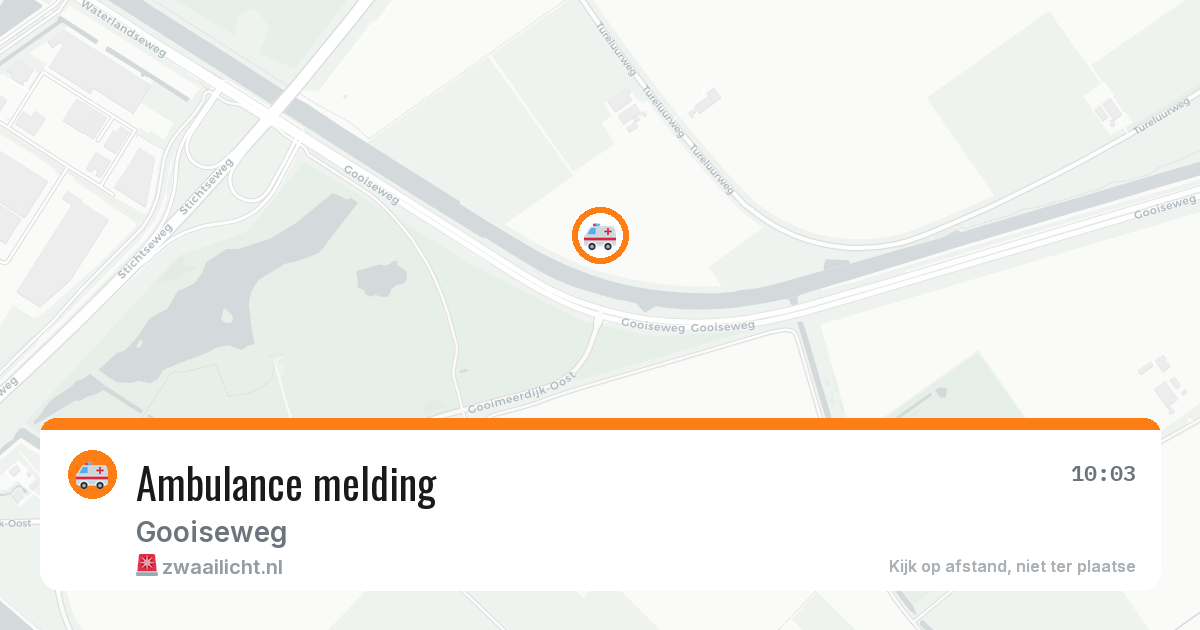 Ambulance melding — 13 jun 2026