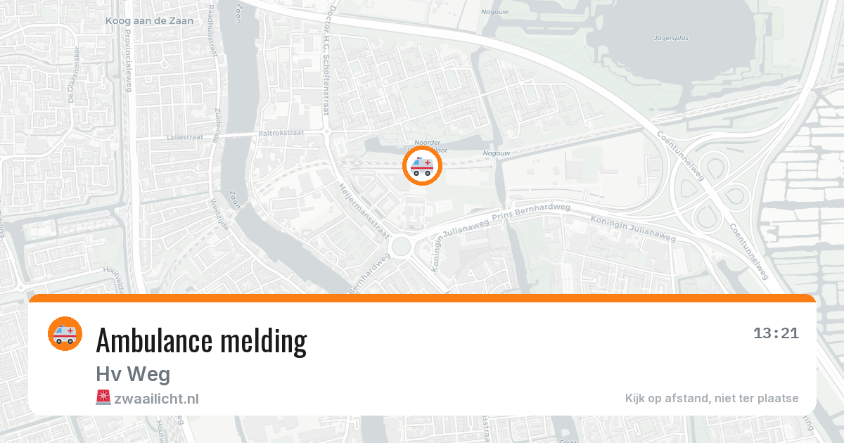Ambulance melding — 20 jun 2026