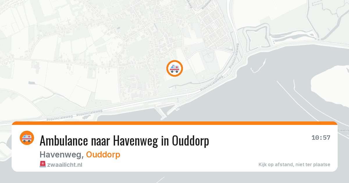 Ambulance naar Havenweg in Ouddorp — 15 jun 2026