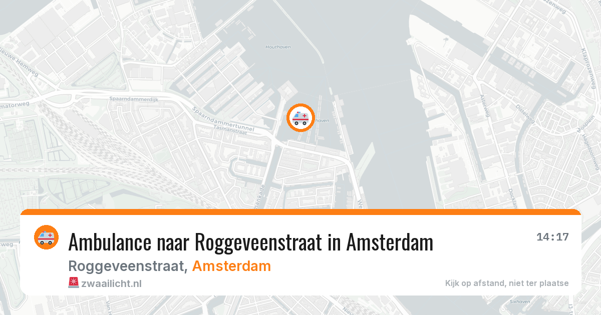 Ambulance naar Roggeveenstraat in Amsterdam — 12 aug 2026