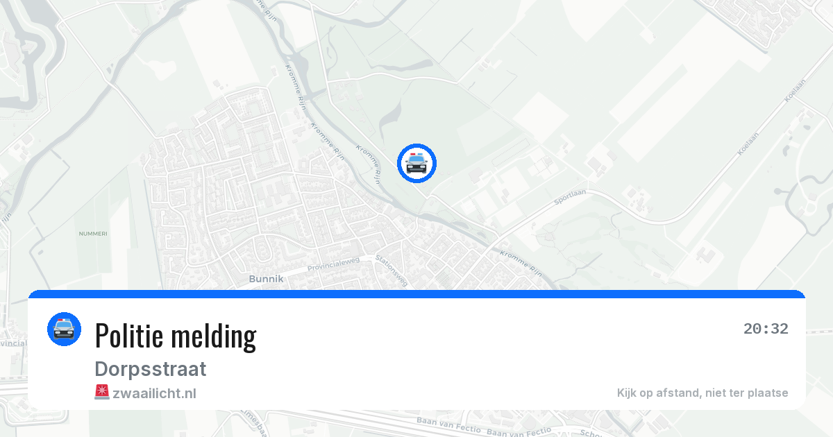 Politie melding — 5 mei 2026