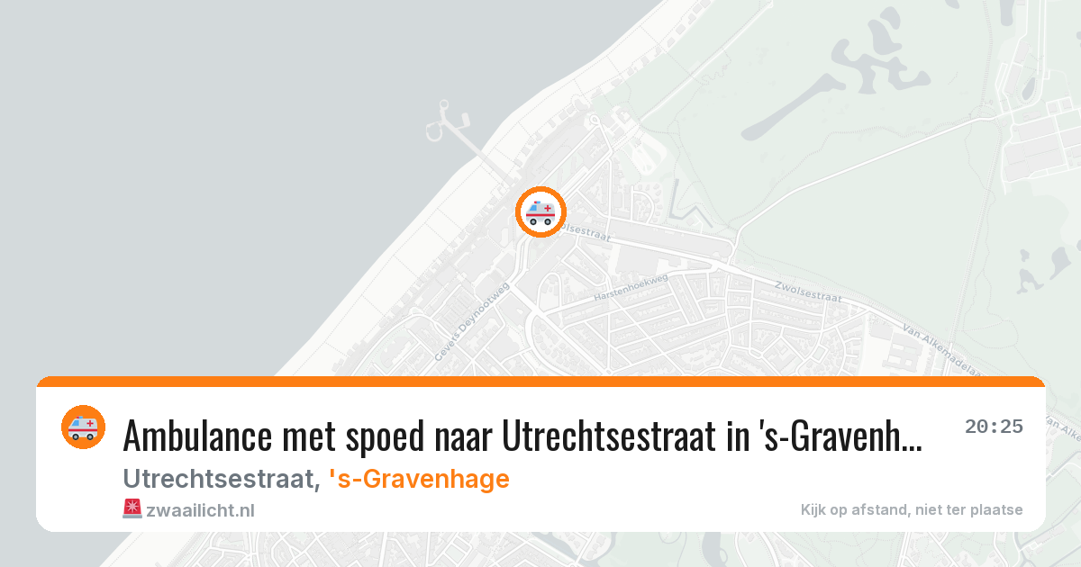 Ambulance met spoed naar Utrechtsestraat in 's-Gravenhage — 5 jun 2026