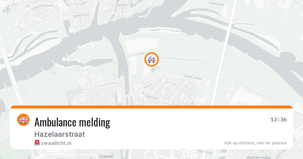 Ambulance melding — 11 mei 2026