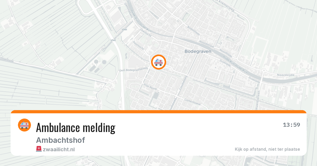 Ambulance melding — 27 jun 2026