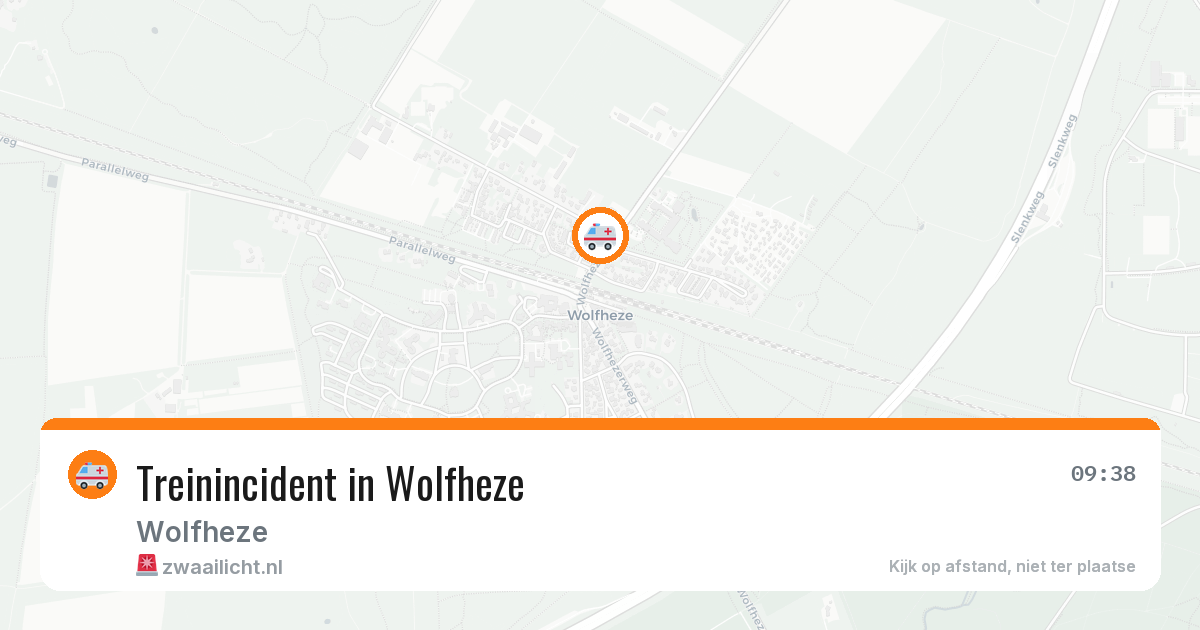 Treinincident in Wolfheze — 2 mrt 2026