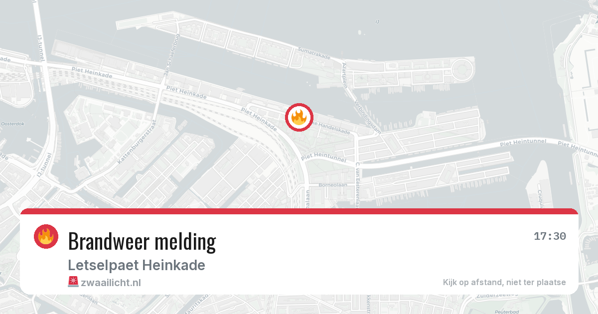 Brandweer melding — 22 apr 2026