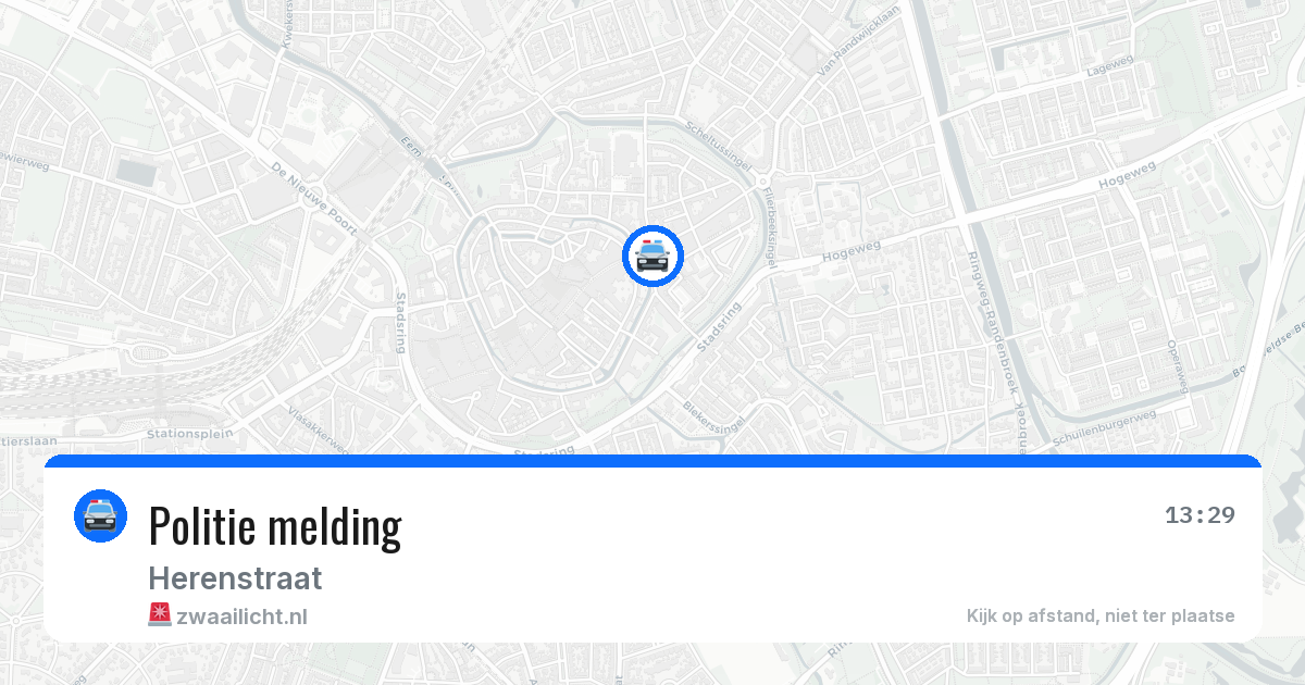 Politie melding — 16 apr 2026