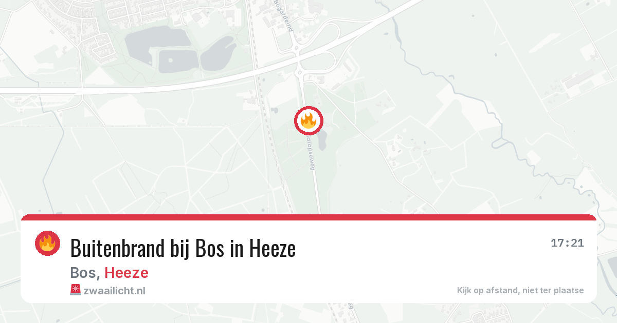 Buitenbrand bij Bos in Heeze — 3 jul 2026
