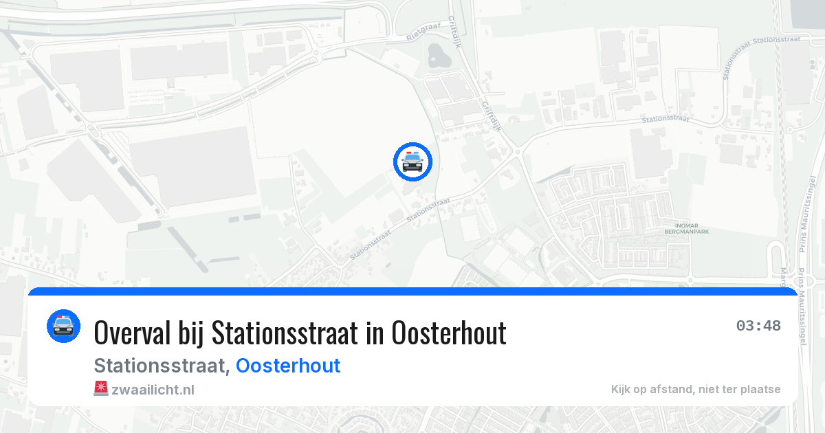 Overval bij Stationsstraat in Oosterhout — 19 mei 2026