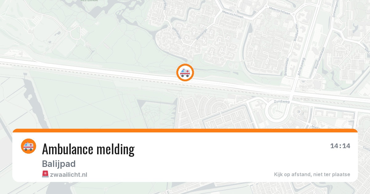 Ambulance melding — 10 feb 2026