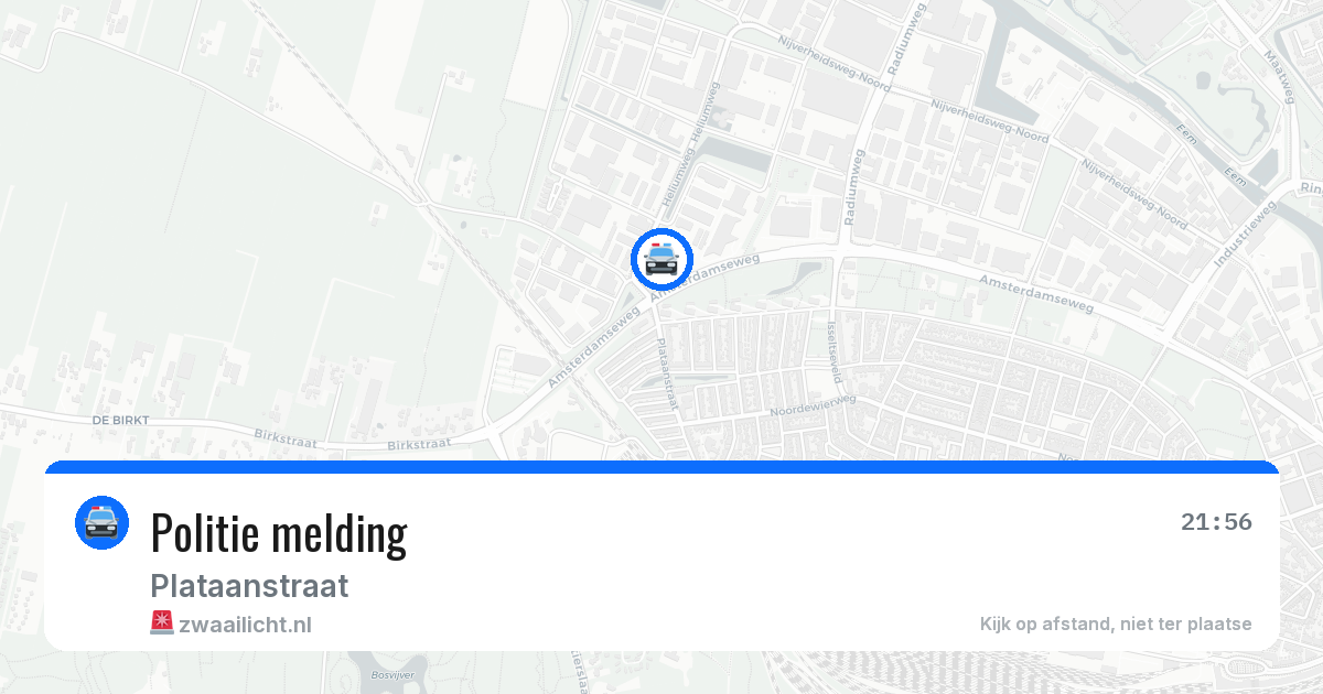 Politie melding — 22 jun 2026