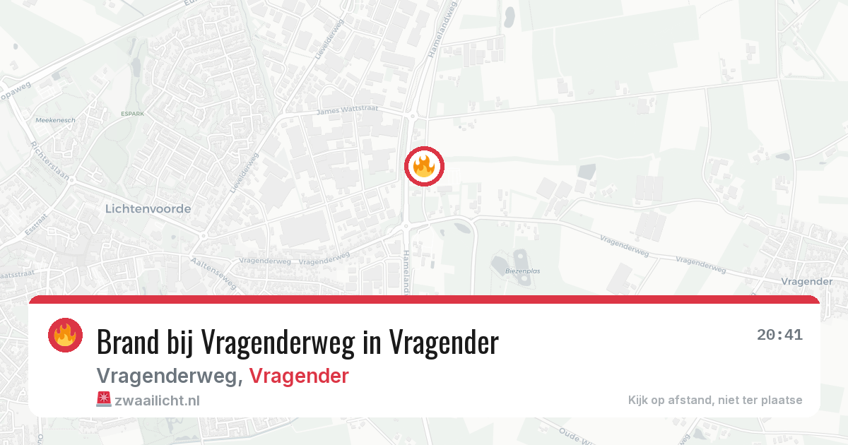 Brand bij Vragenderweg in Vragender — 28 mrt 2026