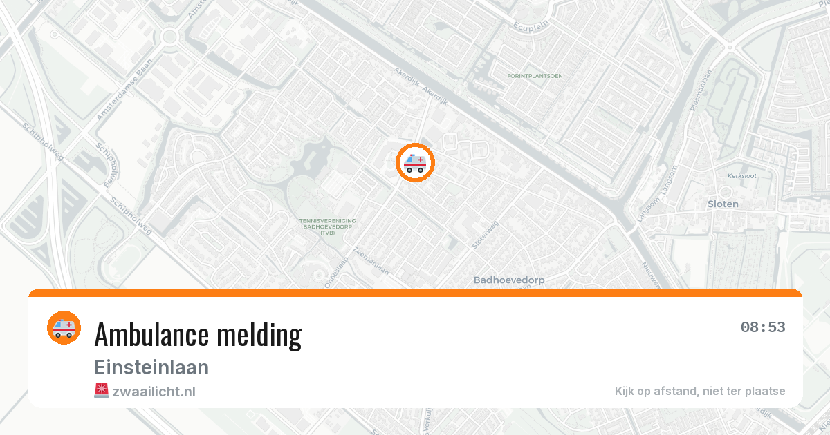 Ambulance melding — 5 jun 2026