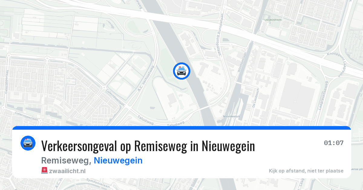 Verkeersongeval op Remiseweg in Nieuwegein — 29 mrt 2026