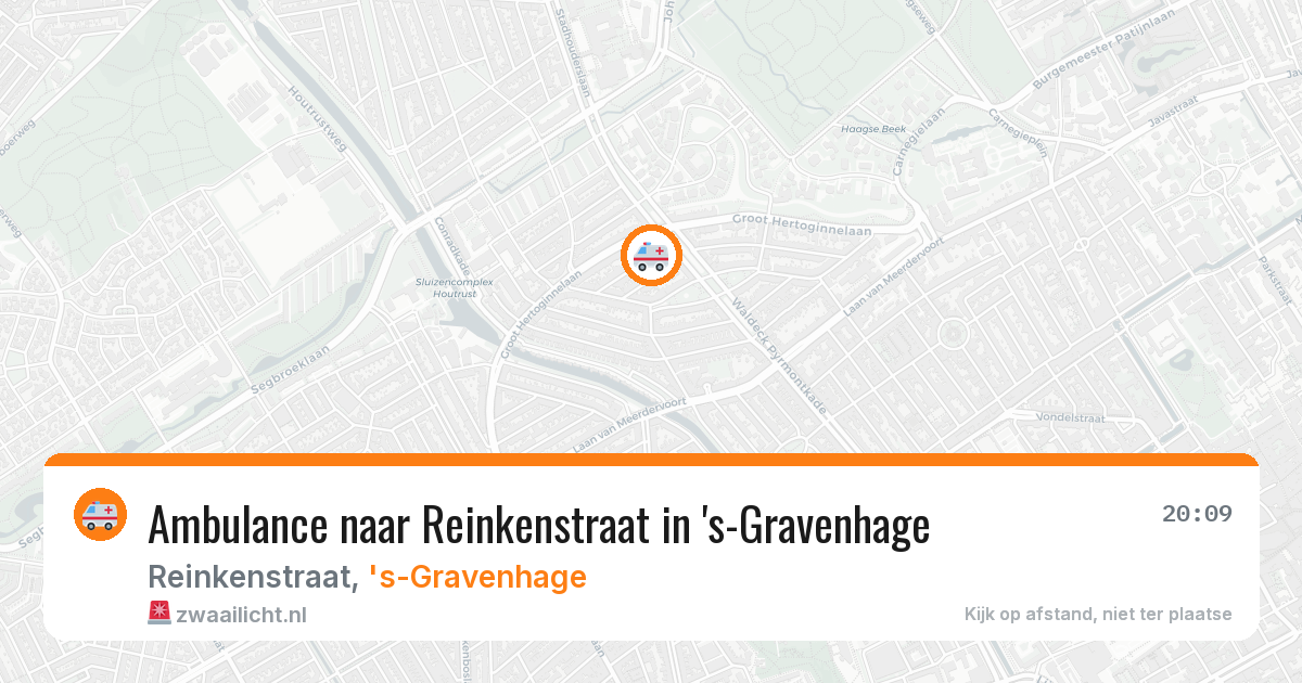 Ambulance naar Reinkenstraat in 's-Gravenhage — 28 feb 2026