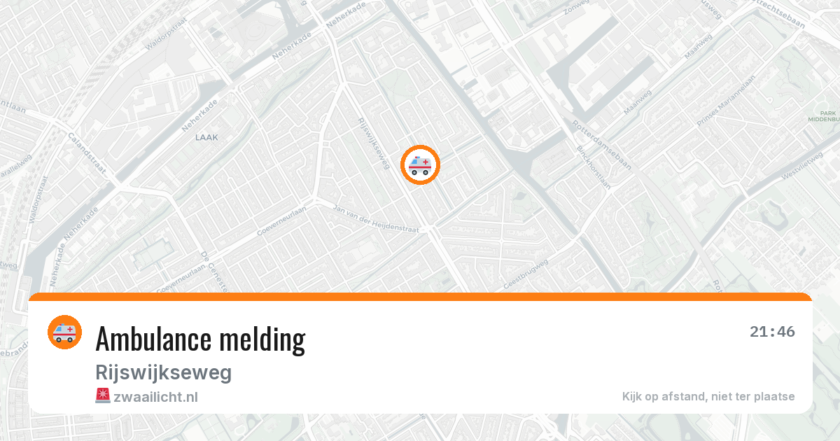 Ambulance melding — 29 jun 2026