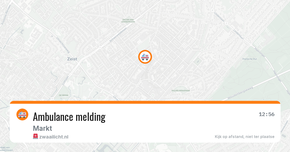 Ambulance melding — 9 apr 2026
