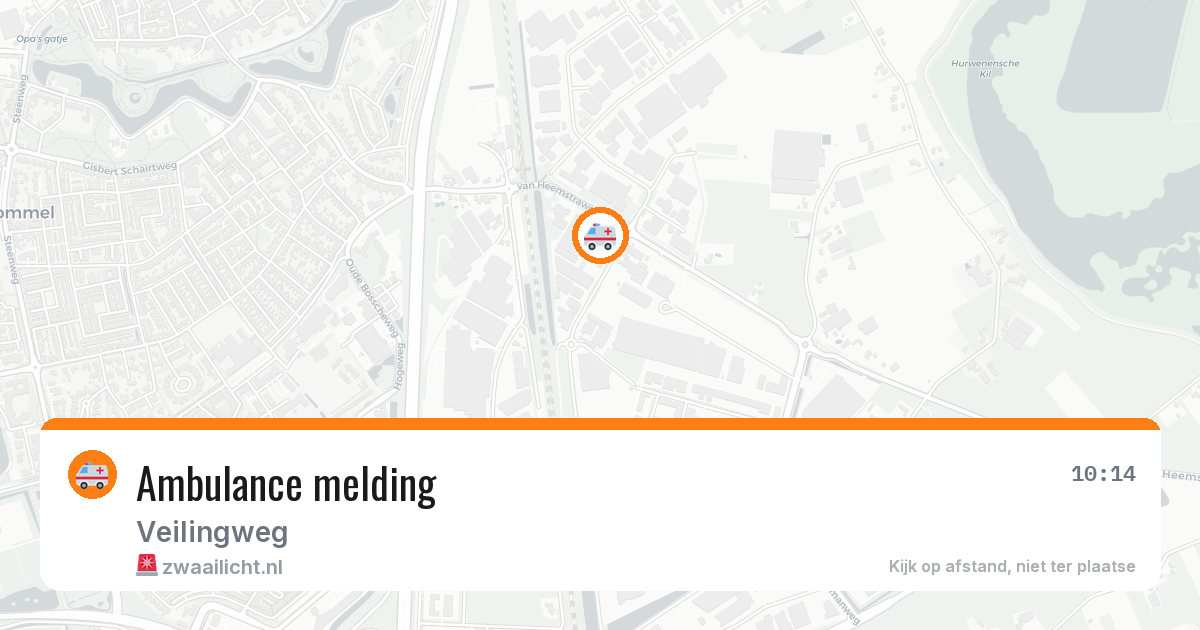 Ambulance melding — 6 apr 2026