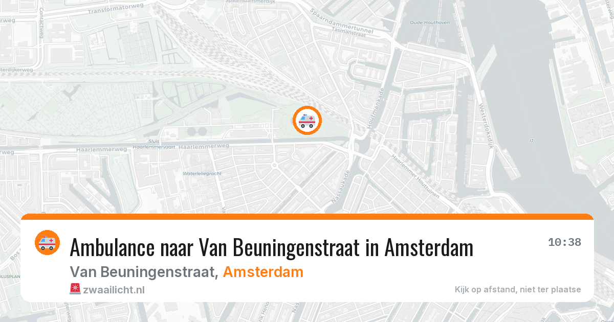 Ambulance naar Van Beuningenstraat in Amsterdam — 8 apr 2026
