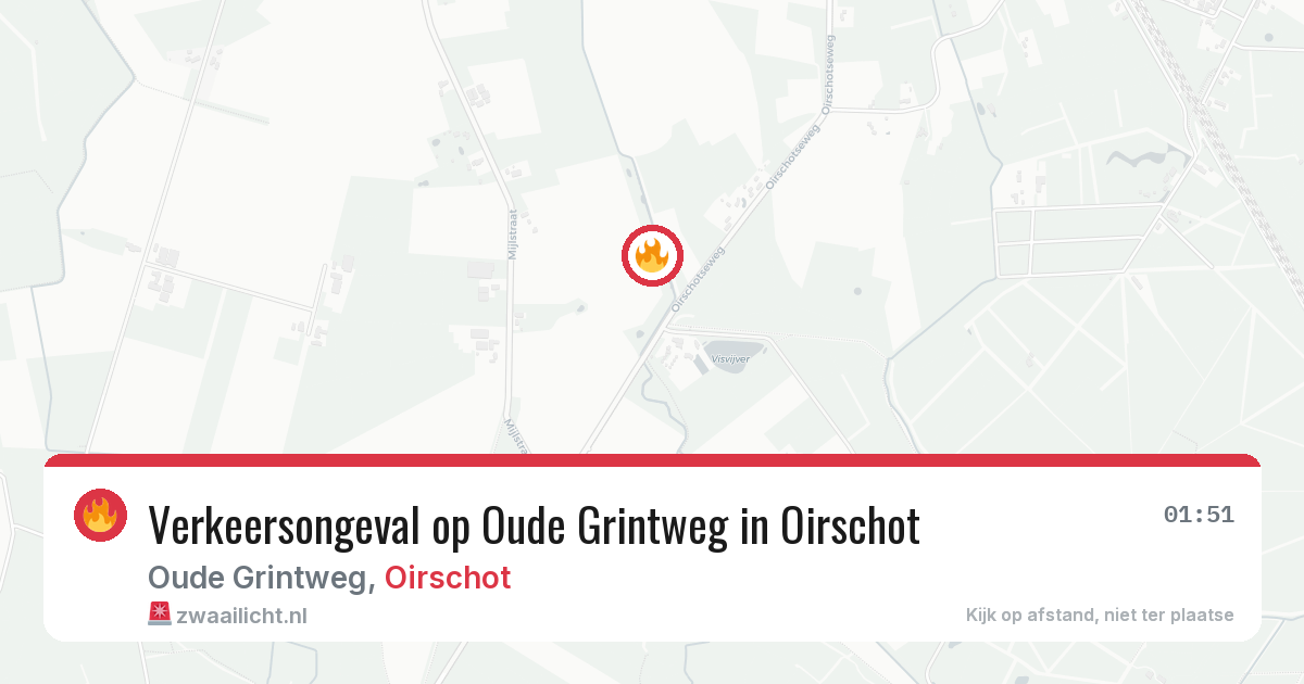 Verkeersongeval op Oude Grintweg in Oirschot — 27 jun 2026