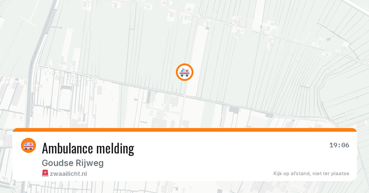 Ambulance melding — 31 jan 2026