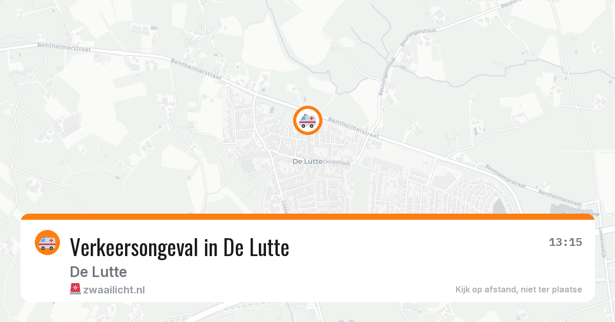 Verkeersongeval in De Lutte — 5 mei 2026