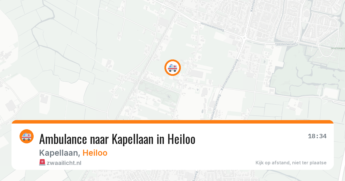 Ambulance naar Kapellaan in Heiloo — 11 jul 2026