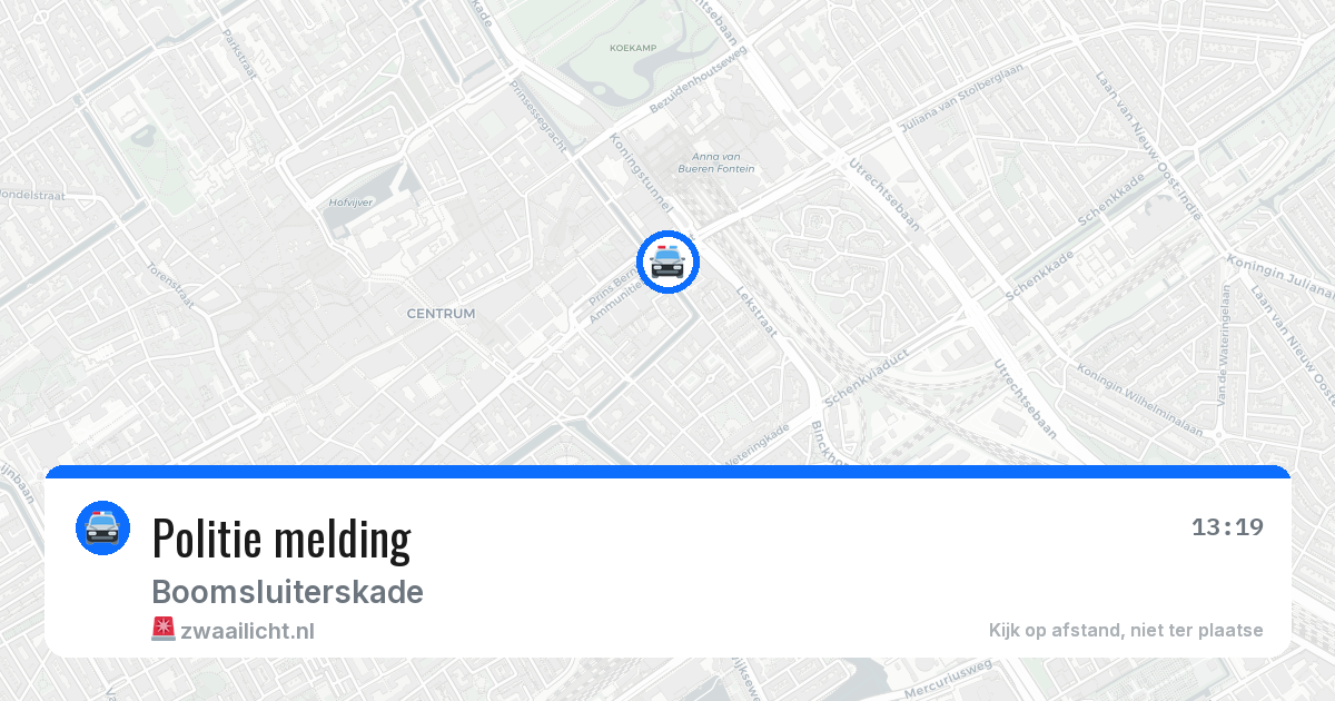Politie melding — 5 jul 2026