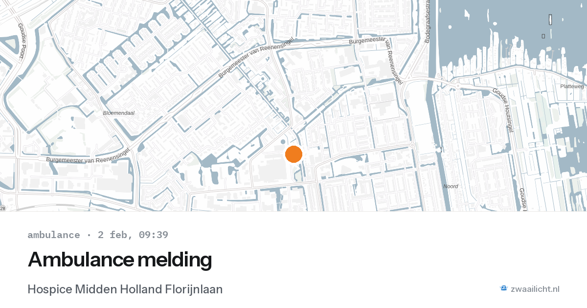 Ambulance melding — 2 feb 2026