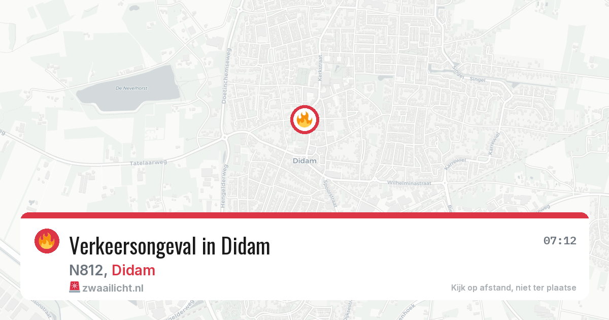 Verkeersongeval in Didam — 21 apr 2026