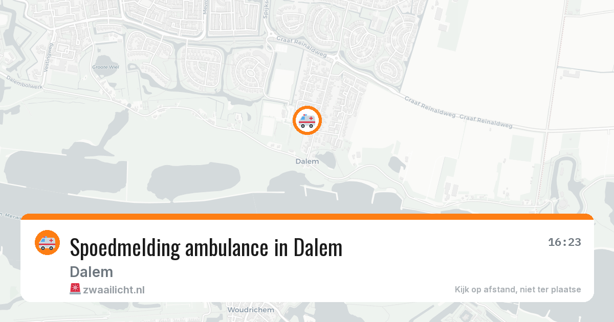 Spoedmelding ambulance in Dalem — 2 jul 2026
