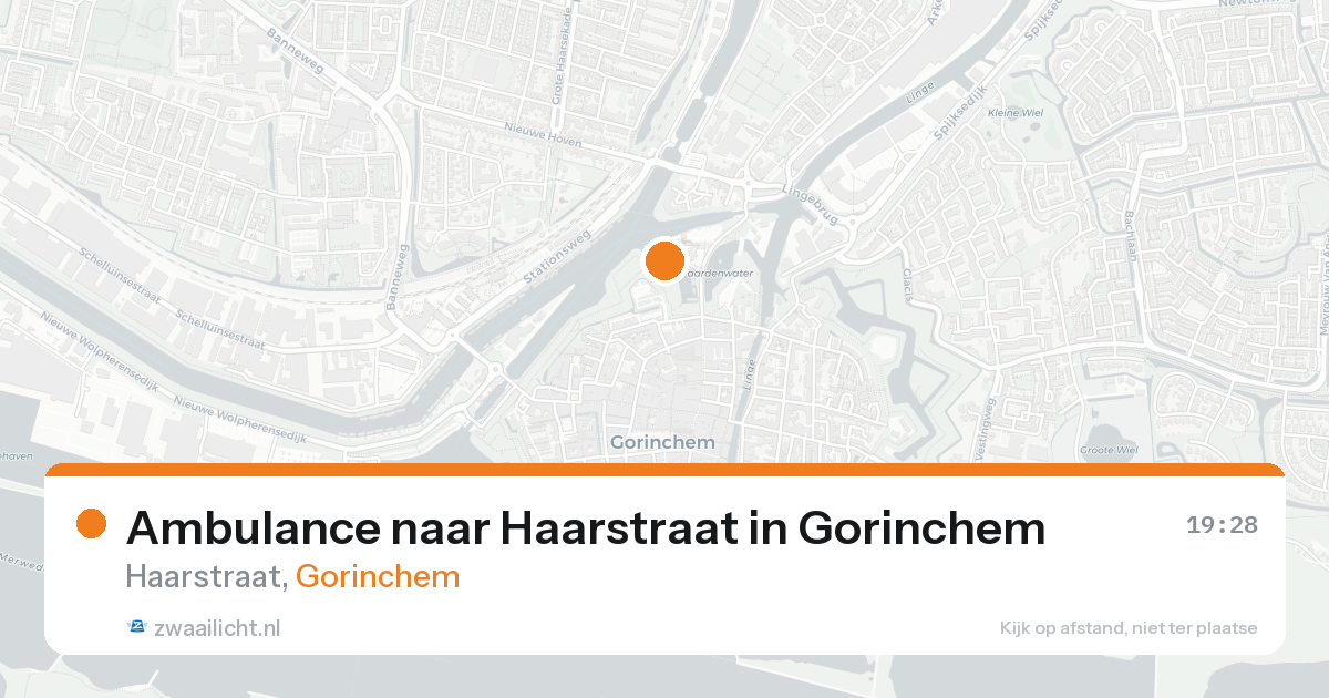 Ambulance naar Haarstraat in Gorinchem — 29 jun 2026