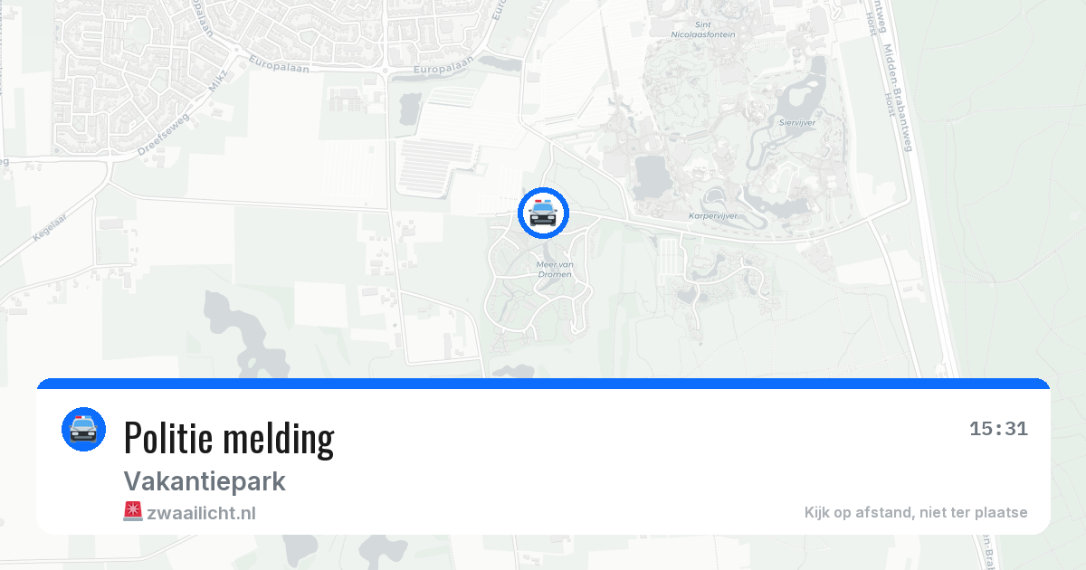 Politie melding — 7 apr 2026
