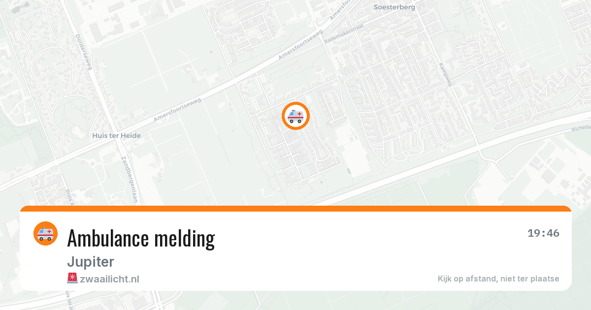 Ambulance melding — 5 feb 2026