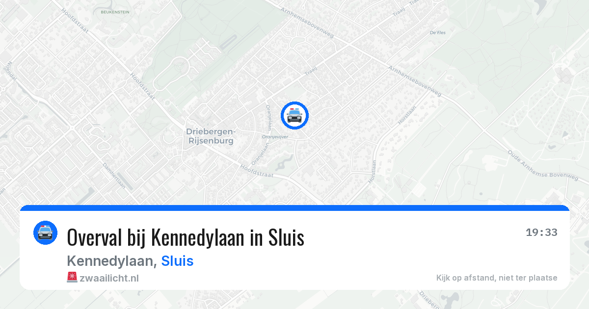 Overval bij Kennedylaan in Sluis — 15 jun 2026