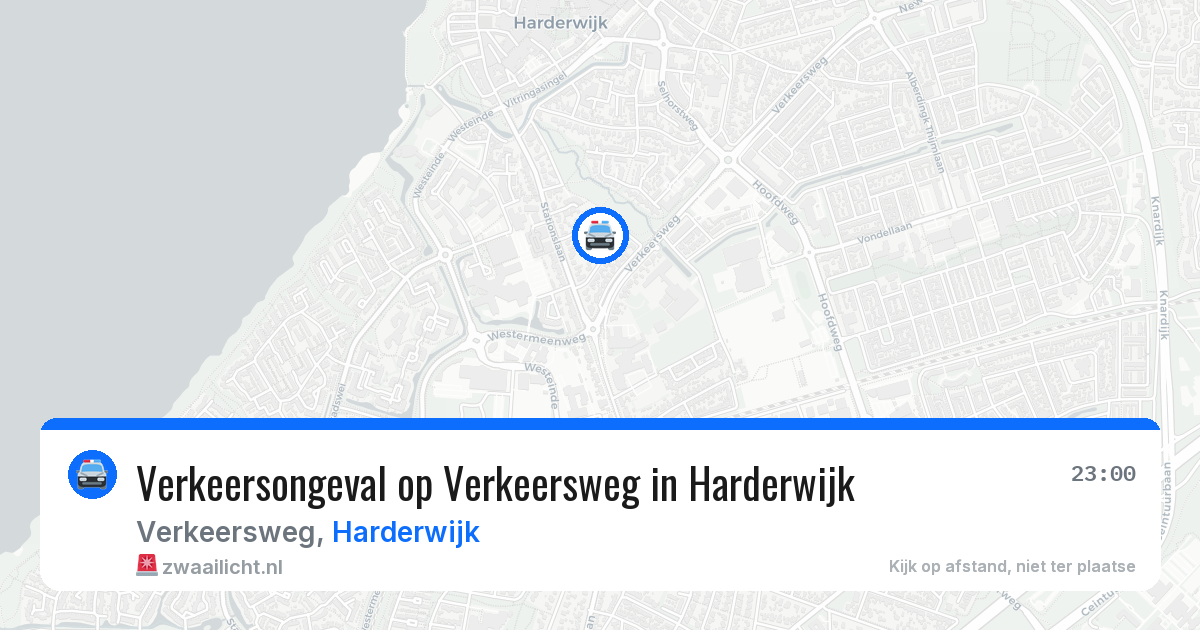 Verkeersongeval op Verkeersweg in Harderwijk — 21 apr 2026