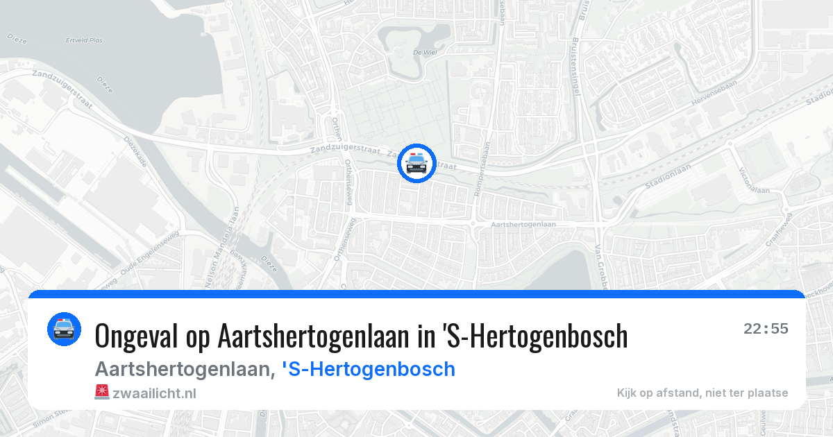 Ongeval op Aartshertogenlaan in 'S-Hertogenbosch — 28 feb 2026