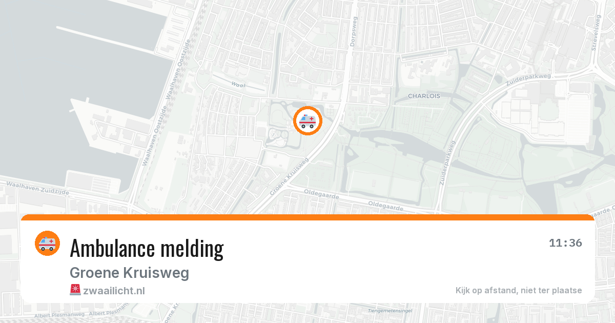 Ambulance melding — 5 jul 2026