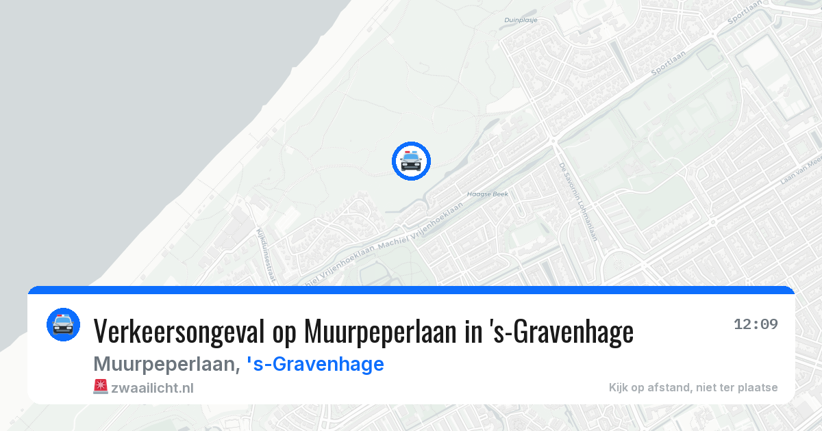 Verkeersongeval op Muurpeperlaan in 's-Gravenhage — 4 mei 2026