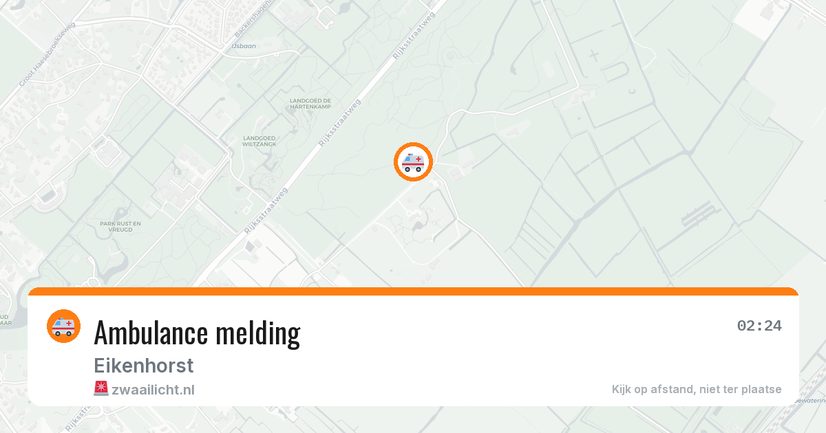 Ambulance melding — 24 jun 2026