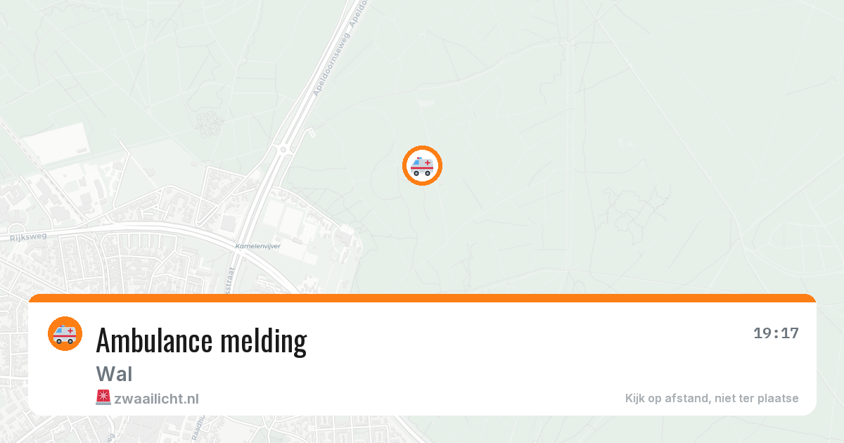 Ambulance melding — 9 feb 2026