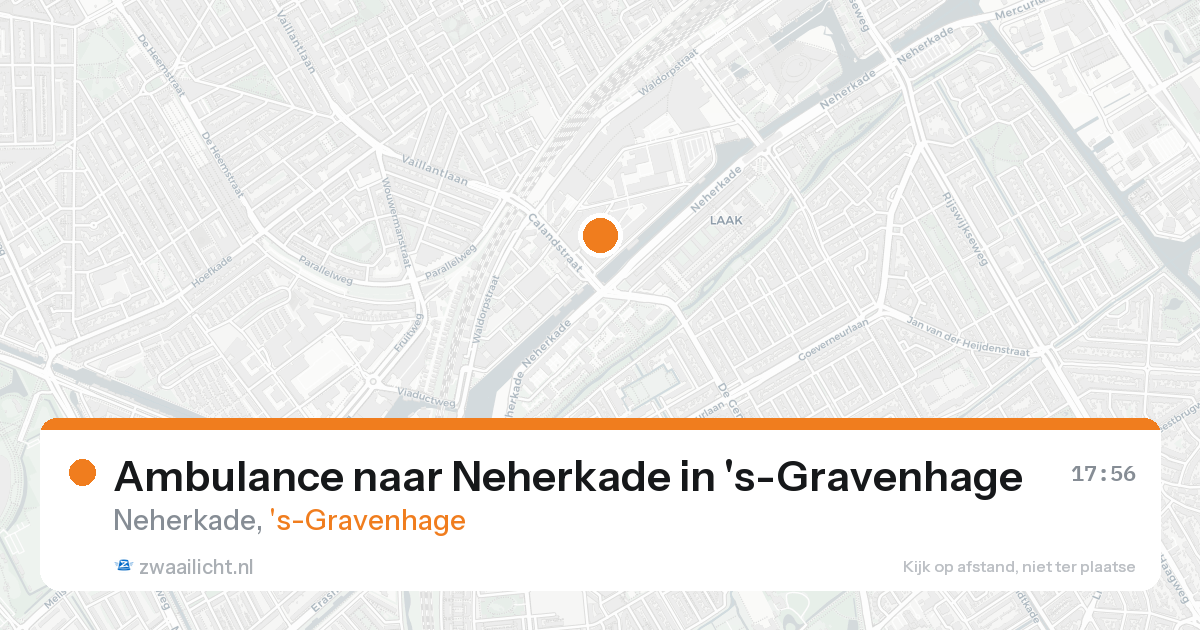 Ambulance naar Neherkade in 's-Gravenhage — 31 jan 2026