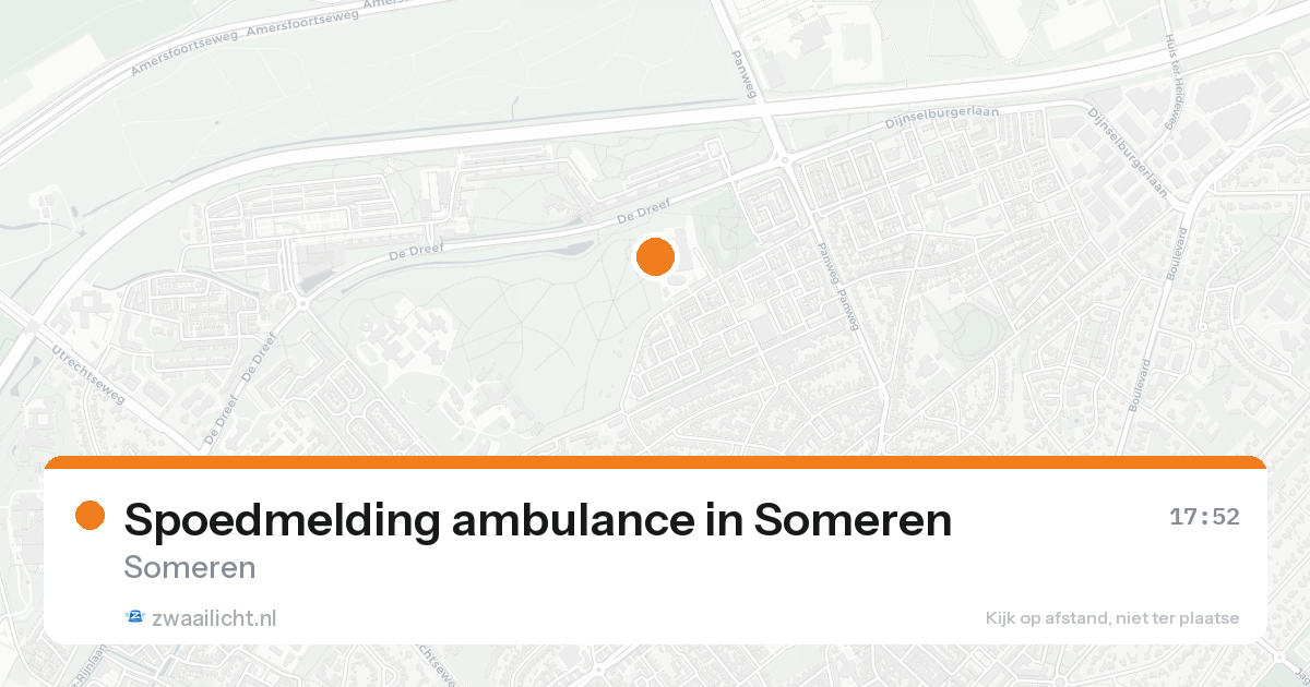 Spoedmelding ambulance in Someren — 7 feb 2026